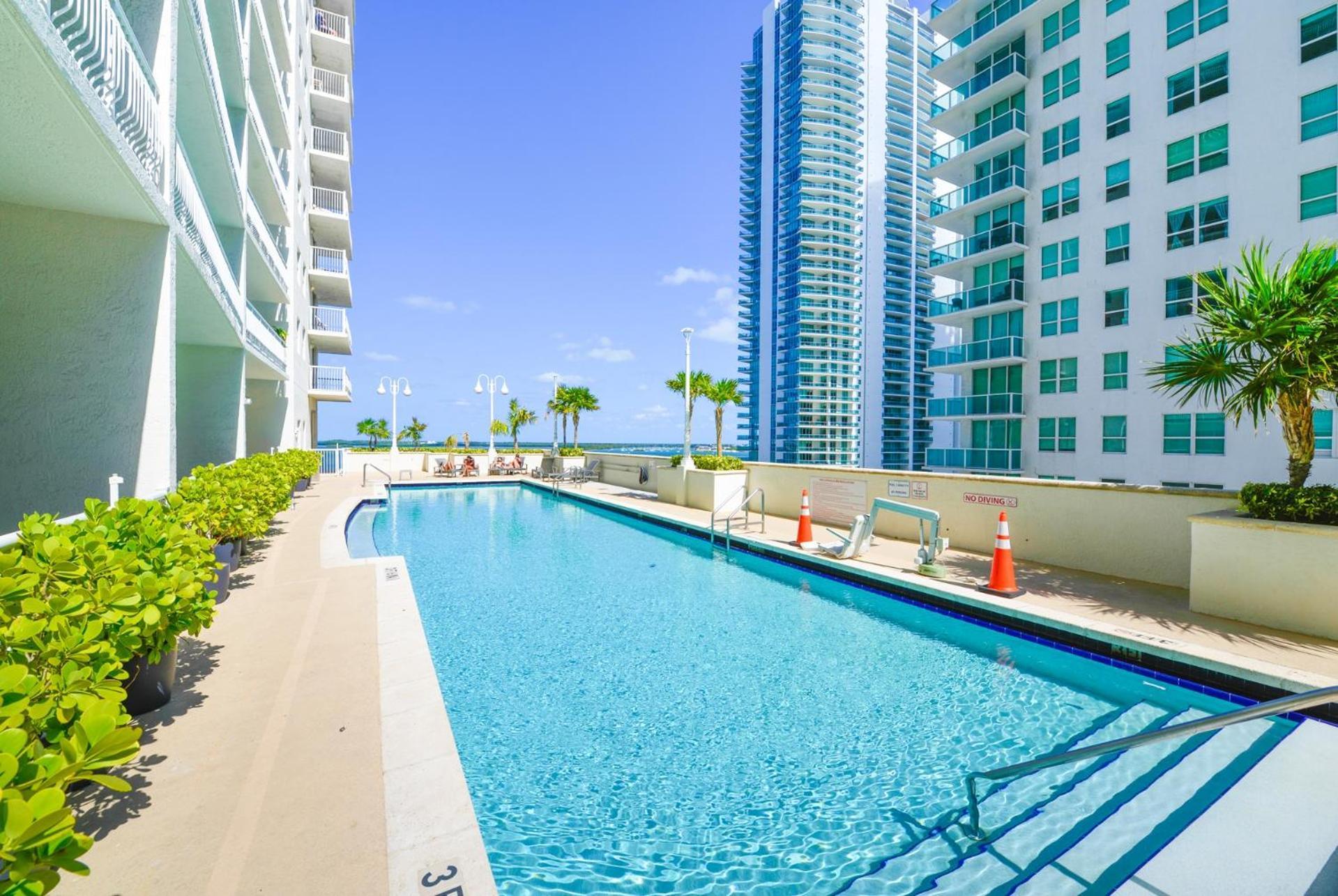Ocean View Exquisite 1 Bedroom Condo With Free Parking Miami Exteriör bild