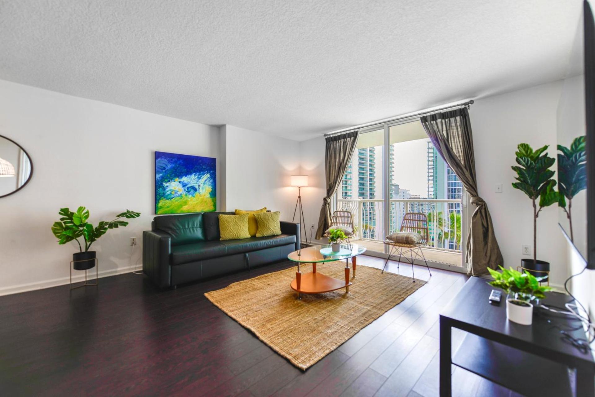 Ocean View Exquisite 1 Bedroom Condo With Free Parking Miami Exteriör bild