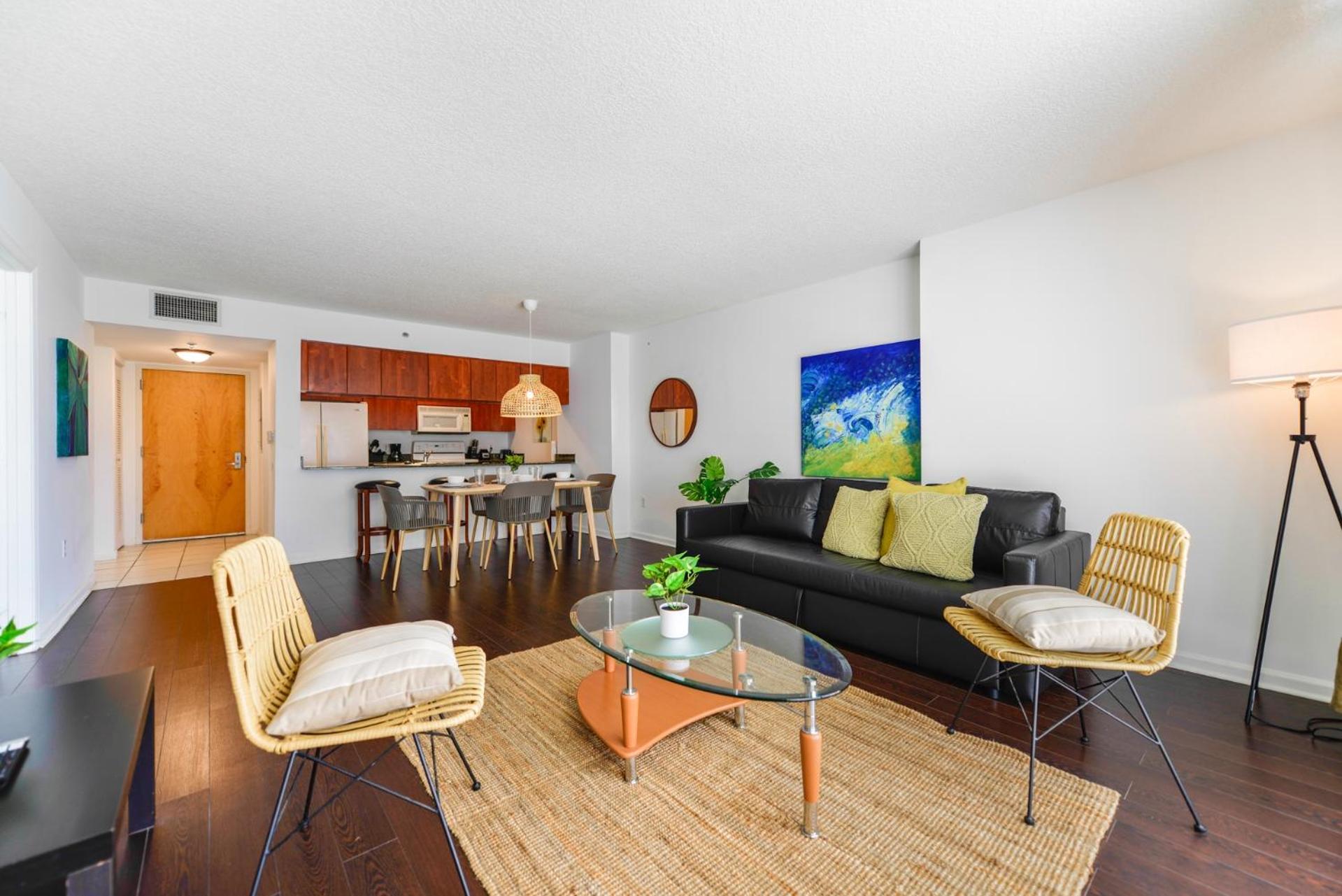 Ocean View Exquisite 1 Bedroom Condo With Free Parking Miami Exteriör bild